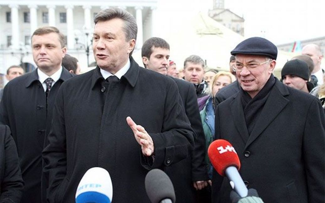 Віктор Янукович також не виключив можливість ухвалення кадрових рішень за результатом розгляду ним Податкового кодексу. / © President.gov.ua
