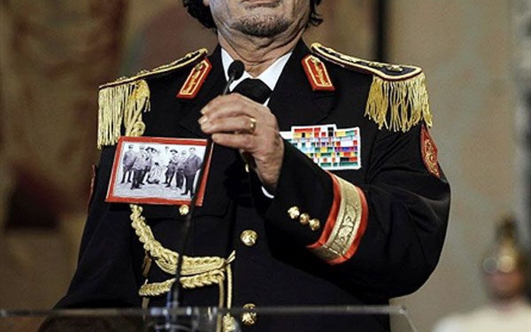 27-річний полковник Муаммар Каддафі прийшов до влади у Лівії в результаті військового перевороту у 1969 році. / © AFP