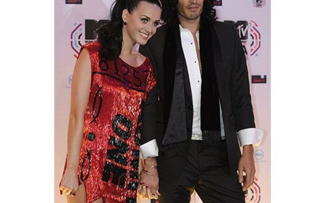 Кеті Пері та Рассел Кроу на MTV Europe Music 2010 / © AFP