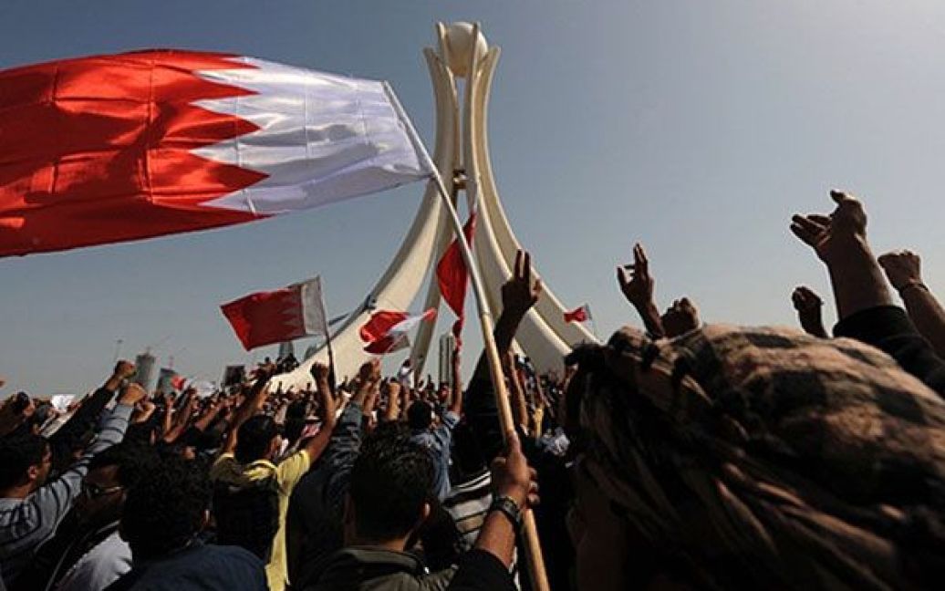 Акції протестів у невеликому острівному королівстві Бахрейн почалися на тлі антиурядових маніфестацій, що охопили цілу низку країн Близького Сходу та Північної Африки. / © AFP
