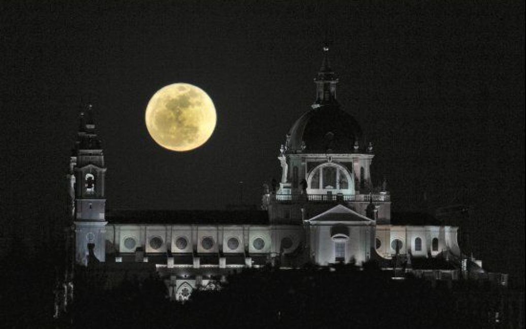 Вперше за останні 19 років Місяць наблизився до Землі на рекордно близьку відстань &mdash; 356 577 км. / © AFP