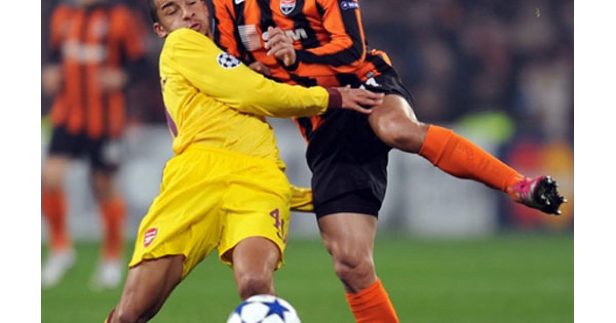 Донецький "Шахтар" обіграв лондонський "Арсенал" у четвертому туру групового турніру Ліги чемпіонів з рахунком 2:1. / © AFP