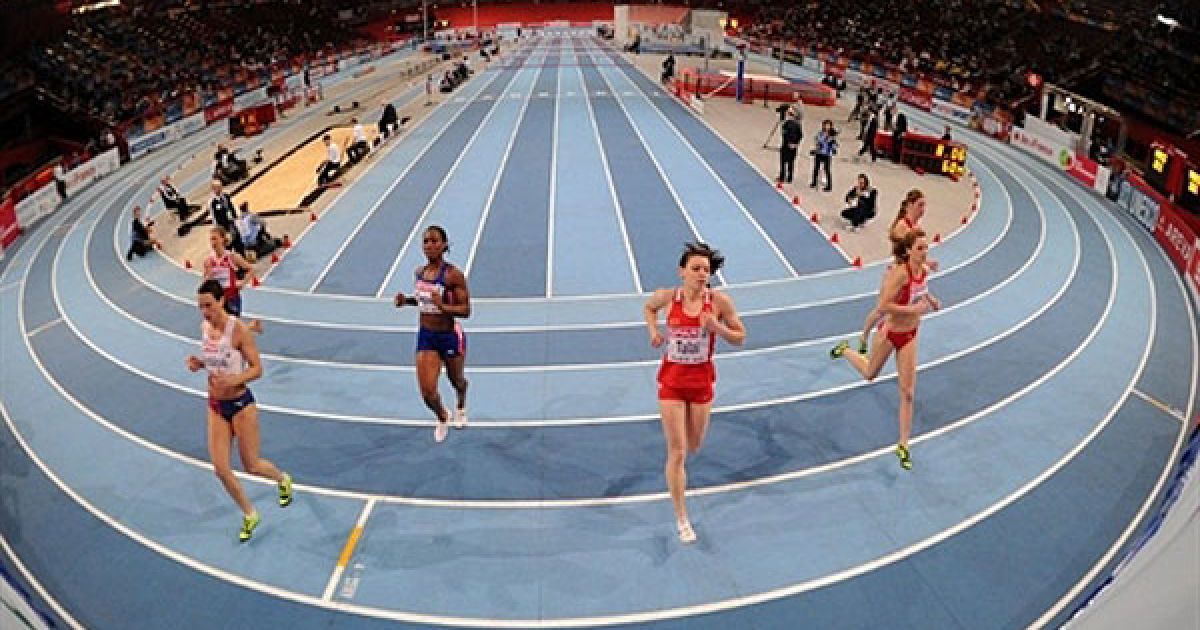 Франція, Париж. Легкоатлети виступають на Чемпіонаті Європи з легкої атлетики у приміщенні, який пройшов у Парижі. / © AFP