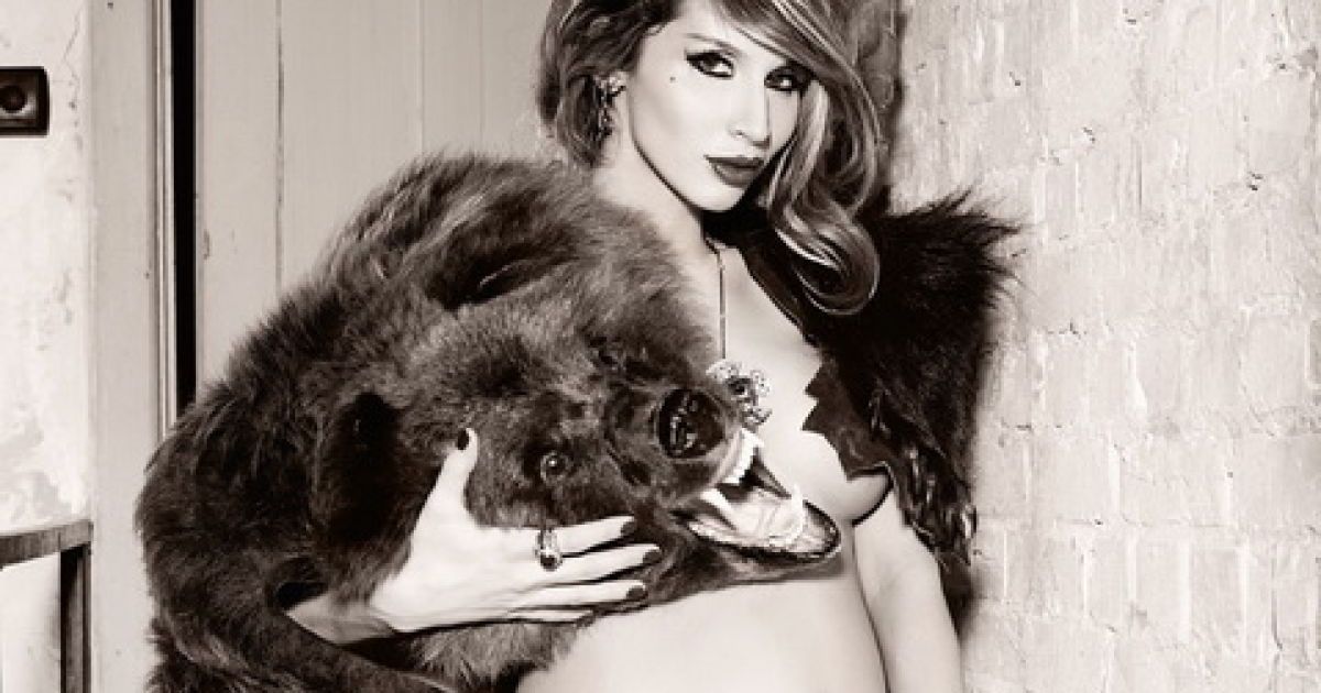 Майбутня мама LOBODA знялась у фотосесії для журналу ОК!