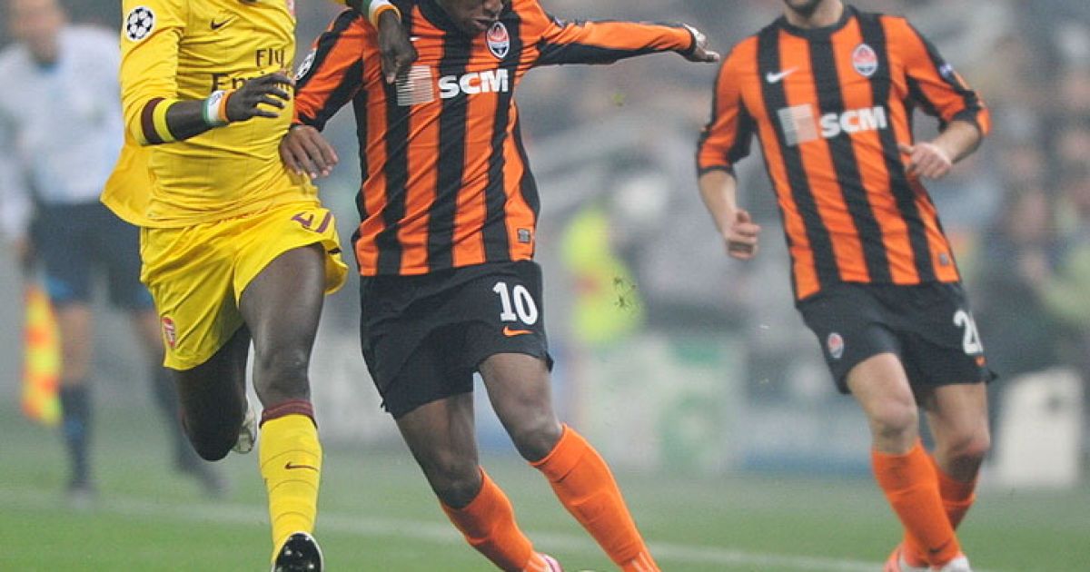 Донецький "Шахтар" обіграв лондонський "Арсенал" у четвертому туру групового турніру Ліги чемпіонів з рахунком 2:1. / © ФК "Шахтар"