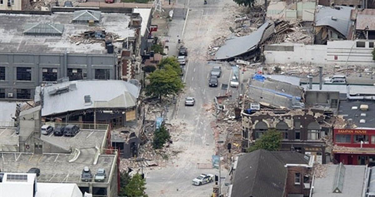 В результаті землетрусів на півдні Нової Зеландії загинули щонайменше 65 людей, понад 200 людей під завалами. / © AFP