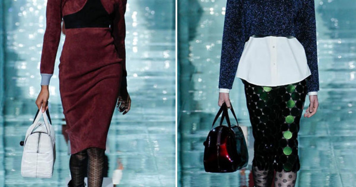 Показ осінньої колекції від Marc Jacobs на тижні моди Mercedes Benz у Нью-Йорку.