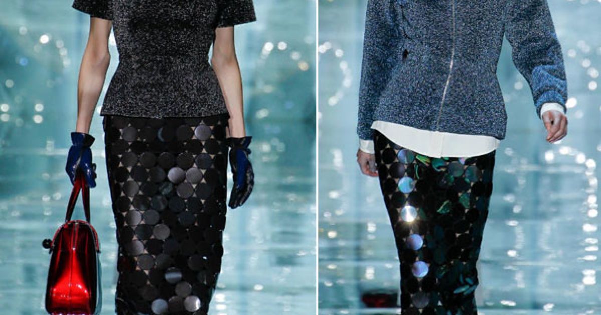 Показ осінньої колекції від Marc Jacobs на тижні моди Mercedes Benz у Нью-Йорку.