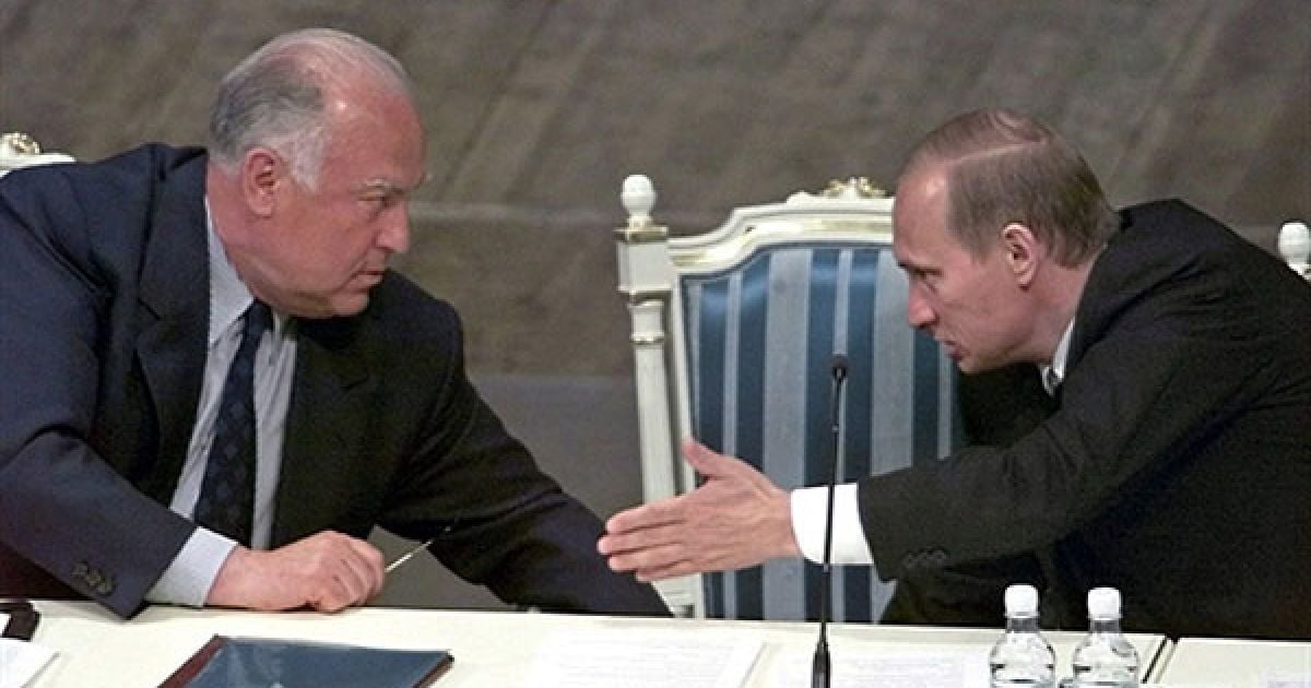 Віктор Черномирдін і Володимир Путін. Москва, 2000 рік. / © AFP