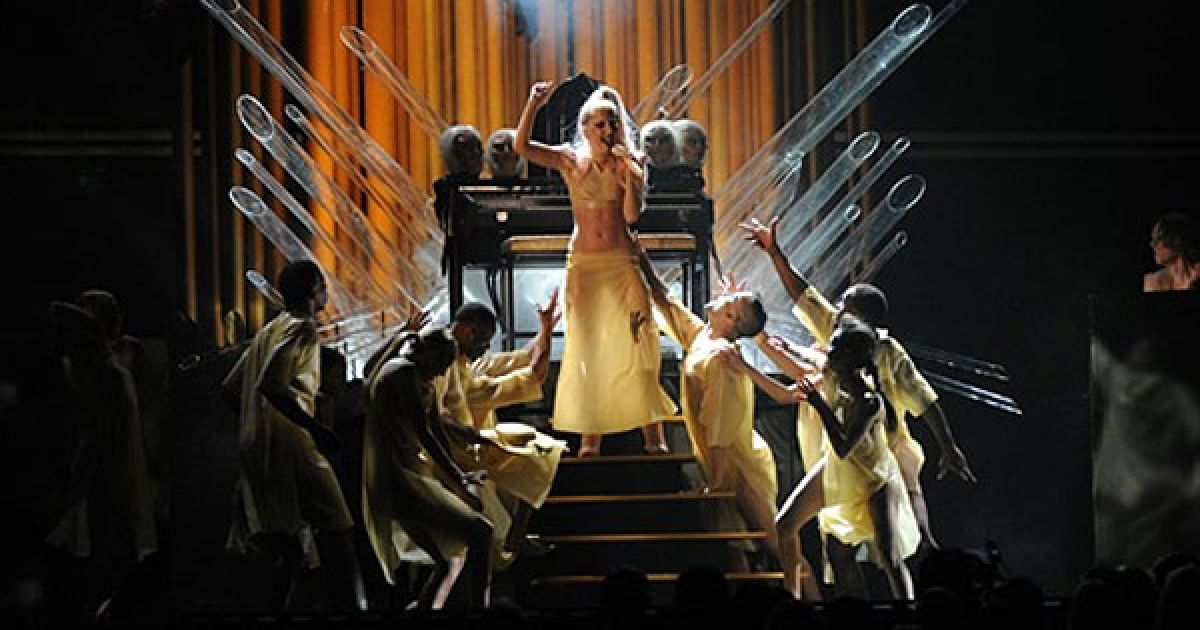 Поп-діва Lady GaGa цього року отримала три премії Grammy / © AFP