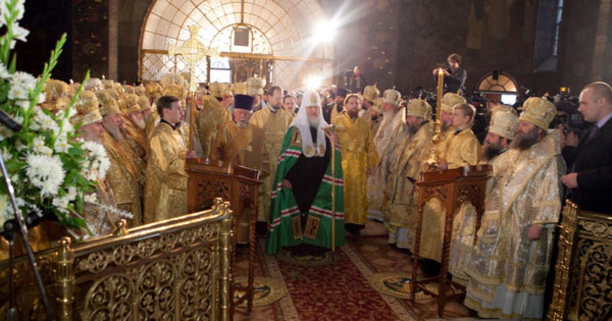 У Києво-Печерській Лаврі з нагоди 75-річчя митрополита Володимира відбулась урочиста Божественна літургія / © fotolitopys.in.ua