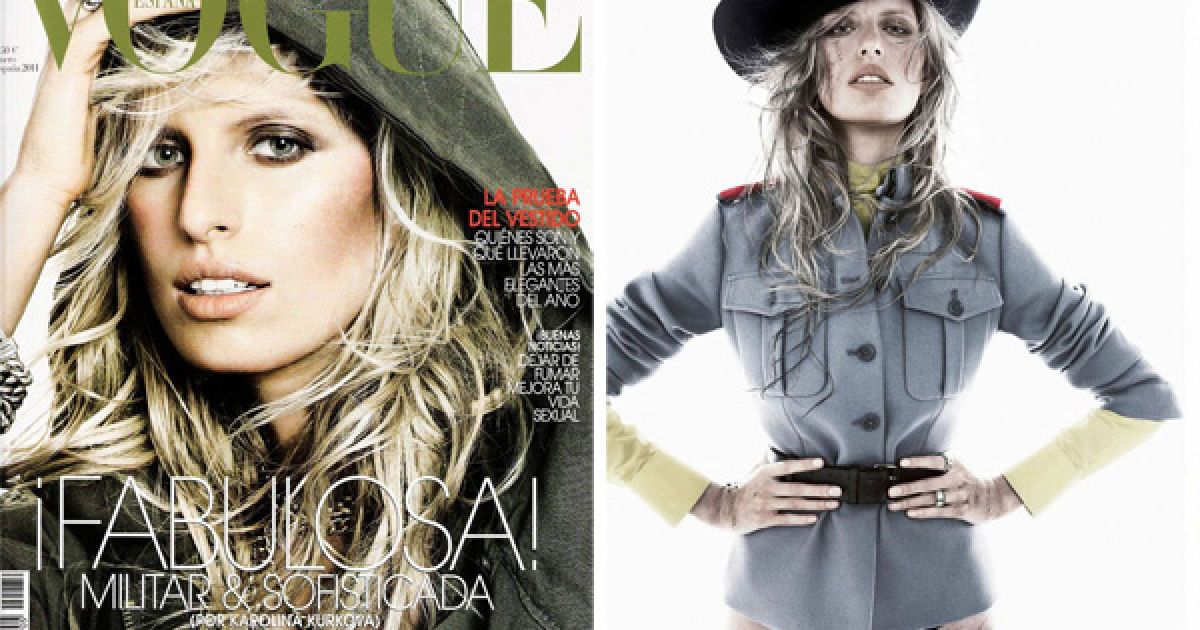 Кароліна Куркова для Vogue Spain