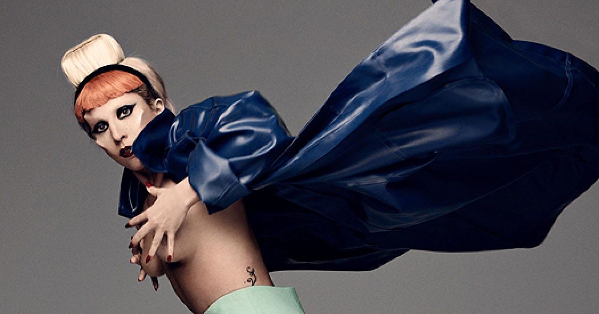 Lady GaGa знялась у фотосесії для журналу I-D
