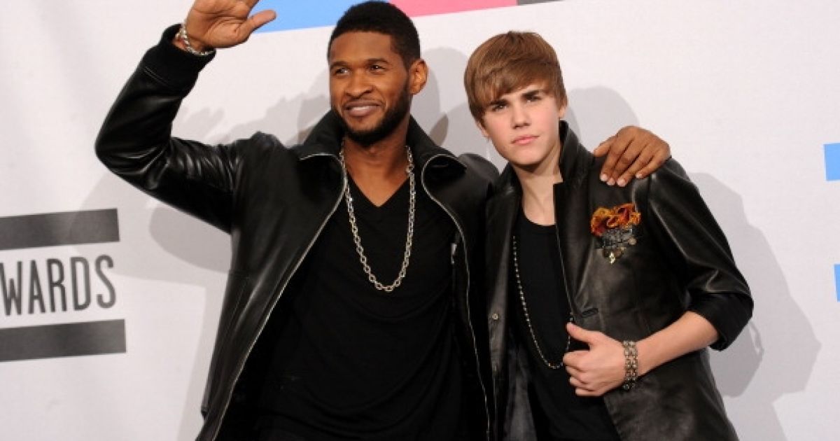 Ашер та Джастін Бібер