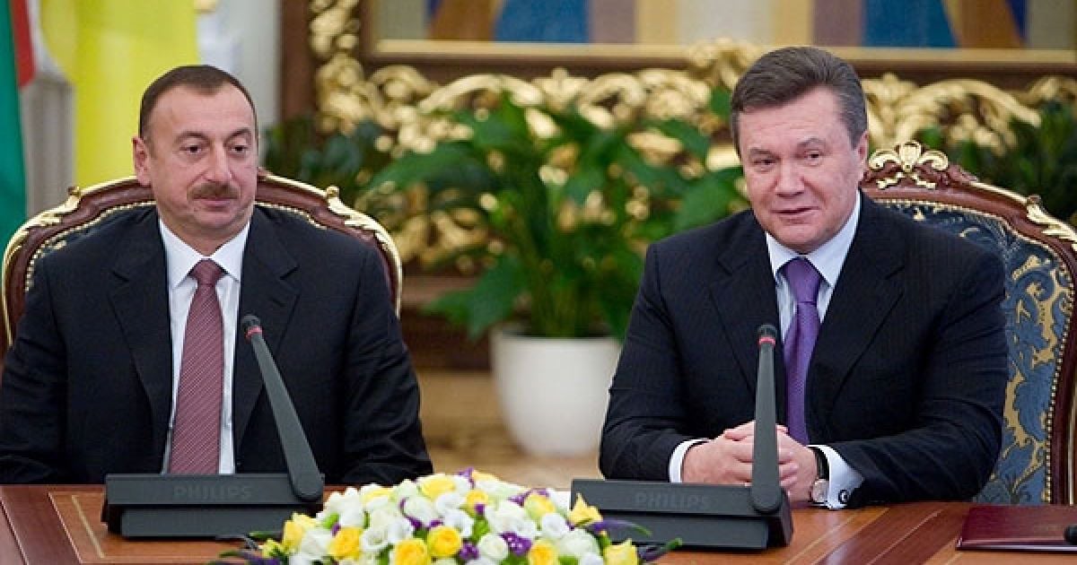 Президент України Віктор Янукович зустрівся з президентом Азербайджану Ільхамом Алієвим. / © President.gov.ua