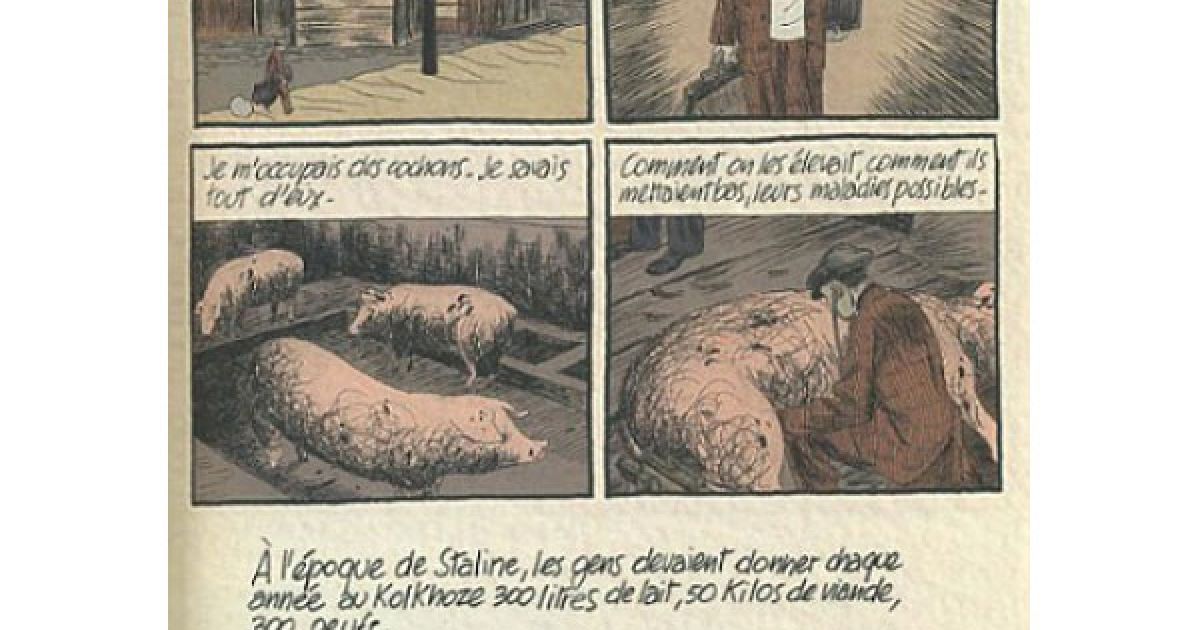 Книга коміксів про Голодомор "Українські зошити (спогади про радянські часи)", в якій розповідається про Голодомор 1932-1933 років. / © gazeta.ua