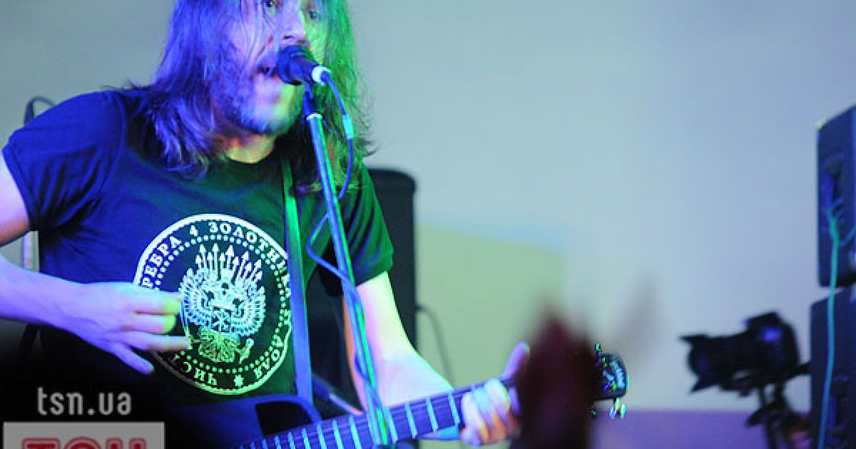 Сергій Шнуров (Шнур) і гурт "Рубль" презентували в Києві альбом "Совість"