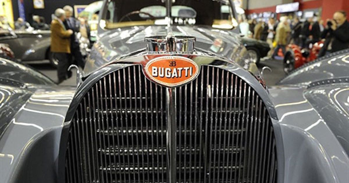 Ретромобіль Bugatti / © AFP