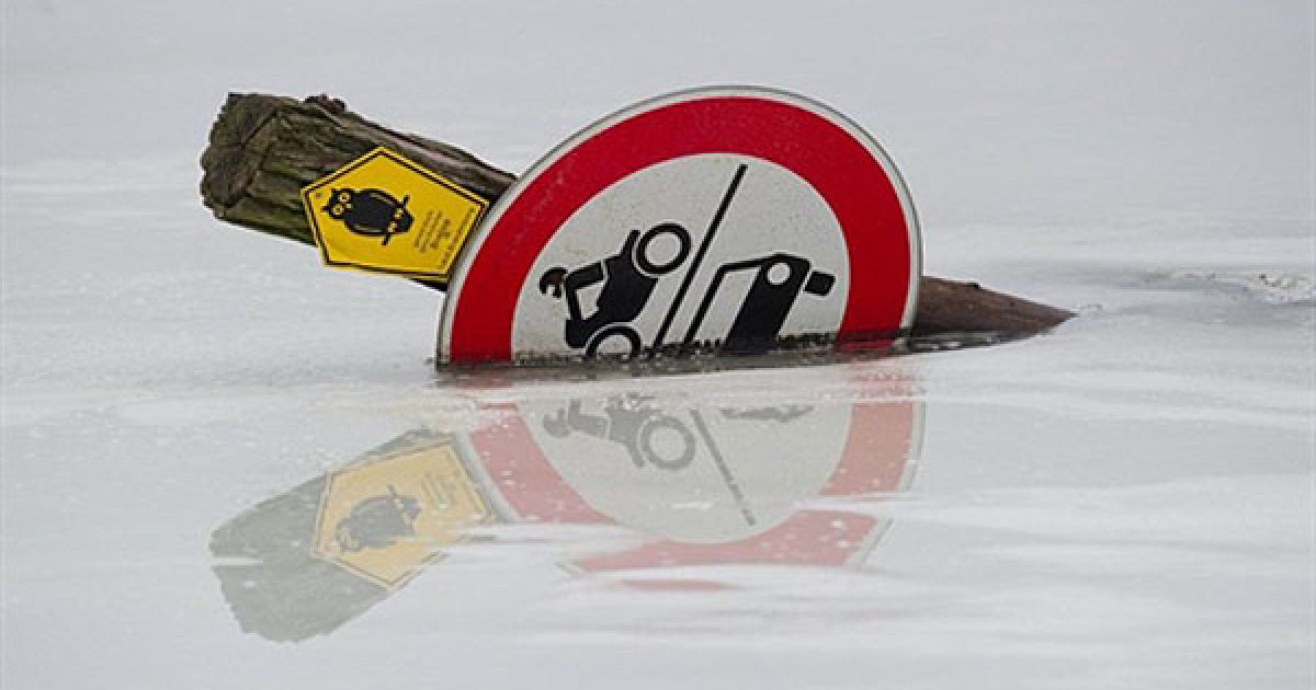 Високий рівень води відзначений в чеських річках, які завдали найбільшої шкоди під час повені в серпні 2010 року. / © AFP