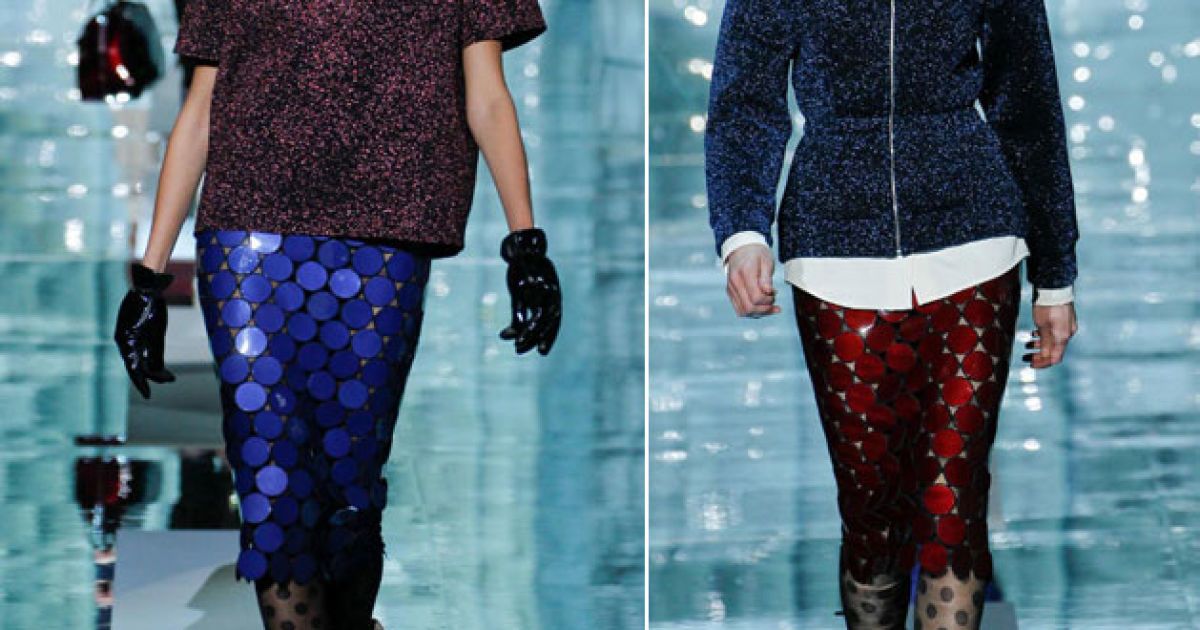 Показ осінньої колекції від Marc Jacobs на тижні моди Mercedes Benz у Нью-Йорку.