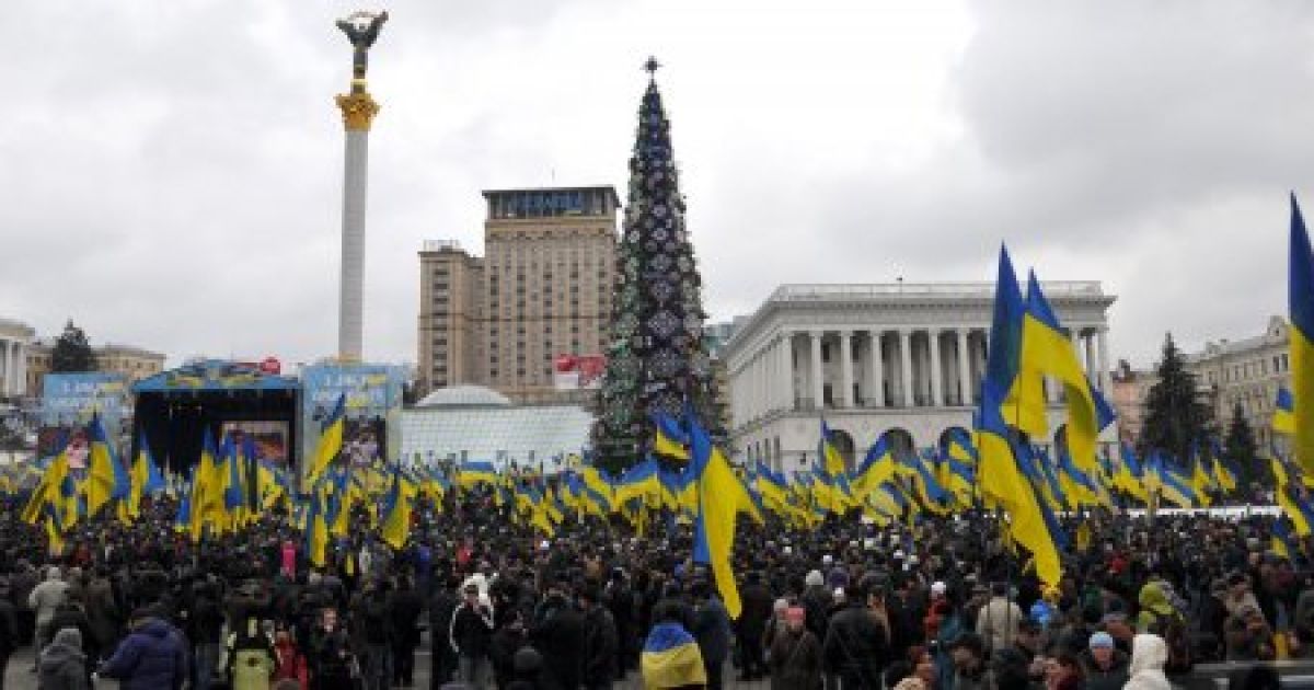 В Україні відзначили День Соборності, на згадку про об&#039;єднання лівобережної та правобережної України. / © УНІАН