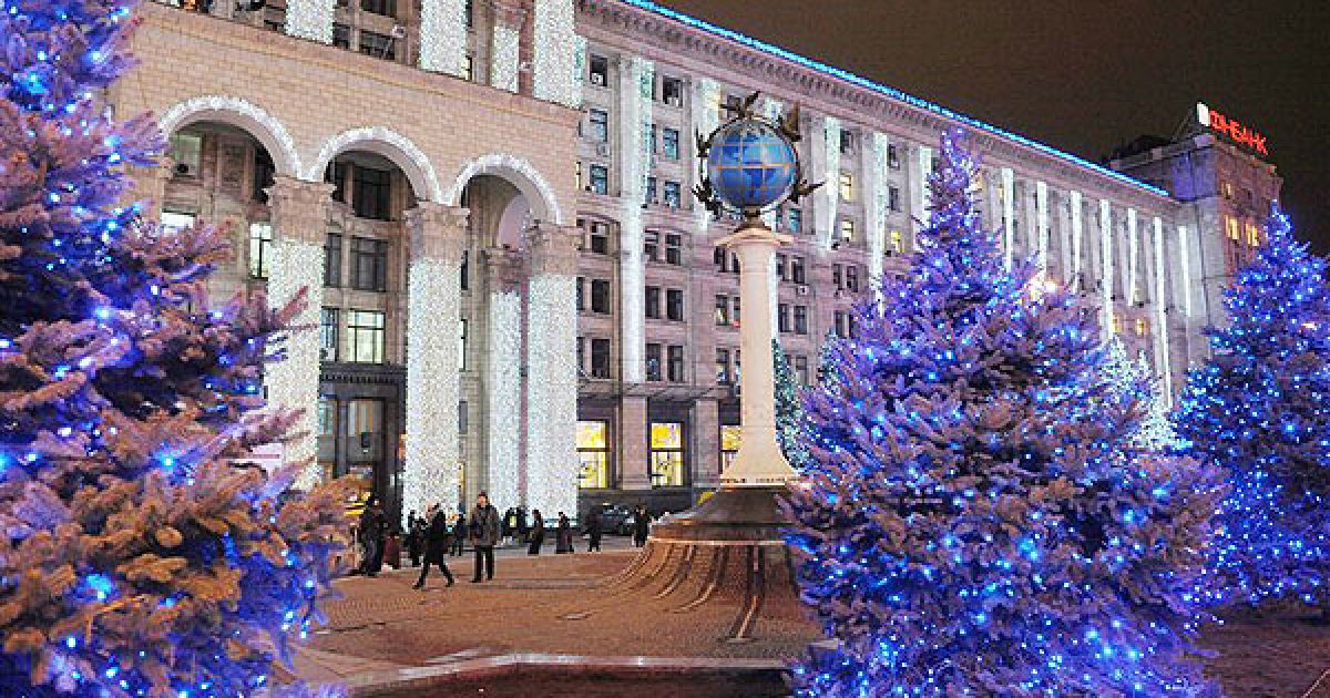 Новорічний Майдан Незалежності у Києві / © PHL.com.ua