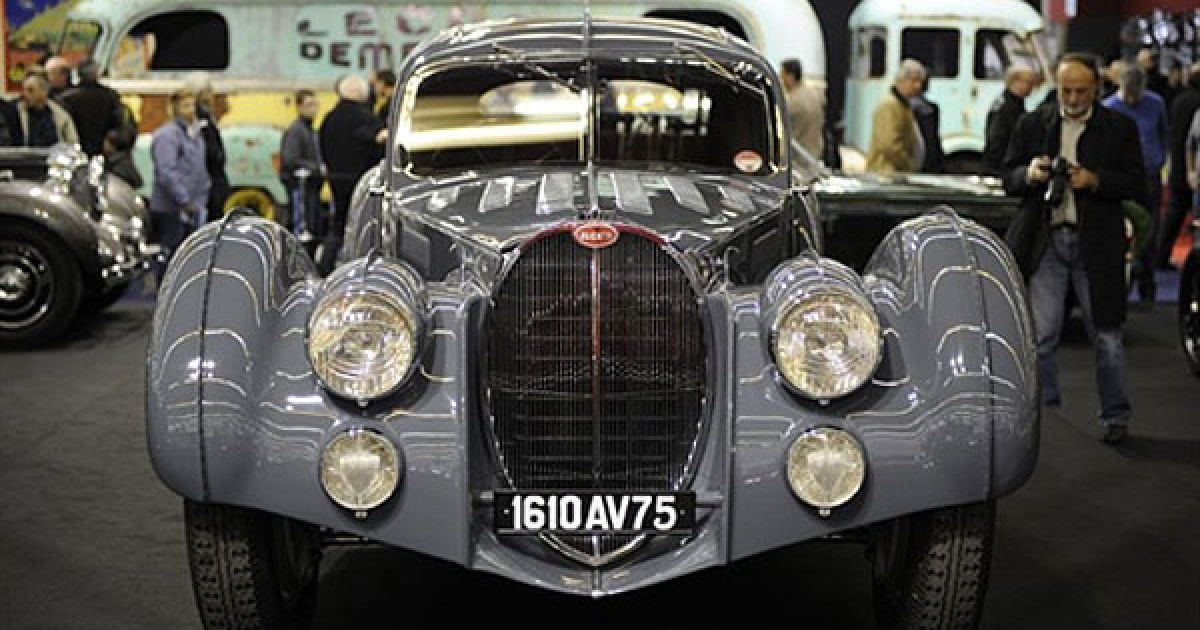 Ретромобіль Bugatti / © AFP