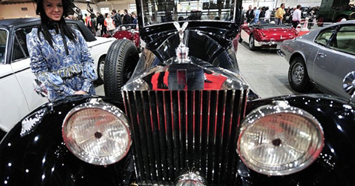 В Будапешті проходить найбільша в Європі ретро-виставка, на якій представлено 270 ретро-автомобілів. / © AFP