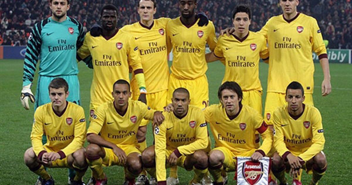 Передматчеве фото ФК "Арсенал" / © AFP