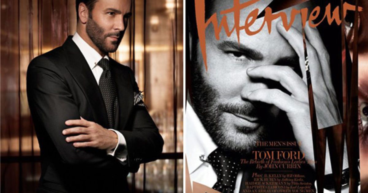 Том Форд знявся для Interview