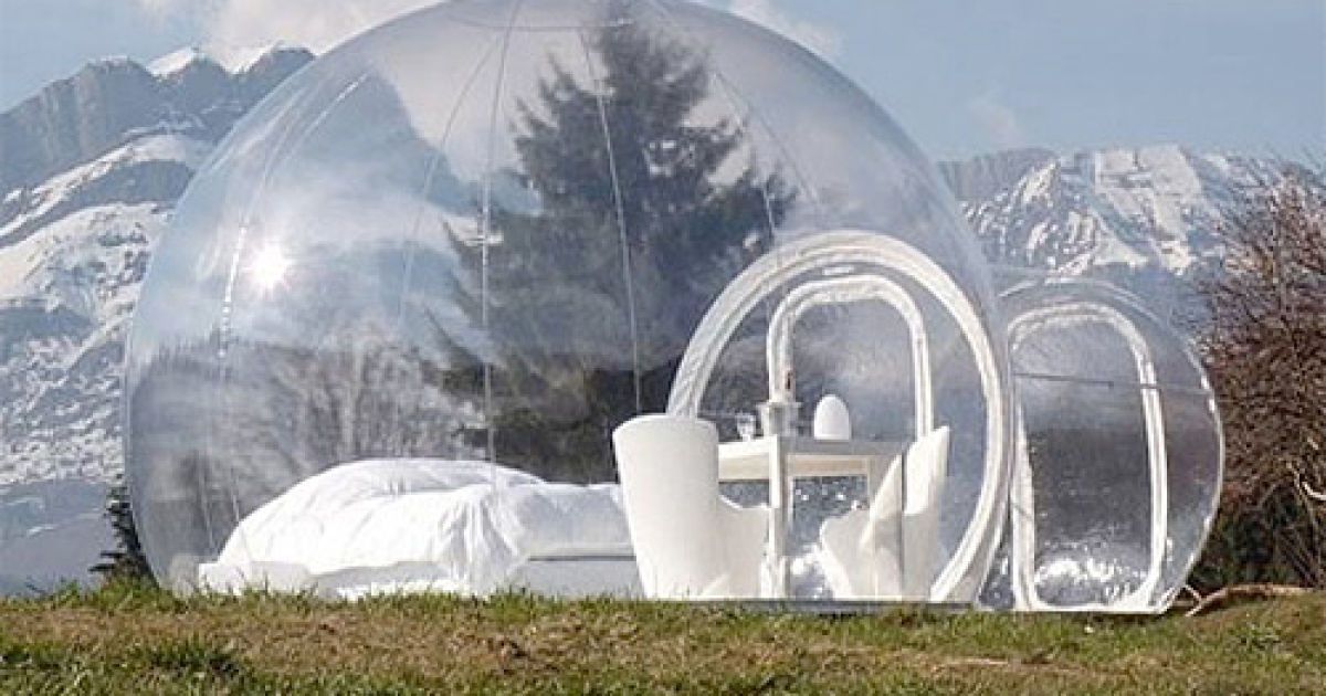 Прозорий намет Bubble Tree