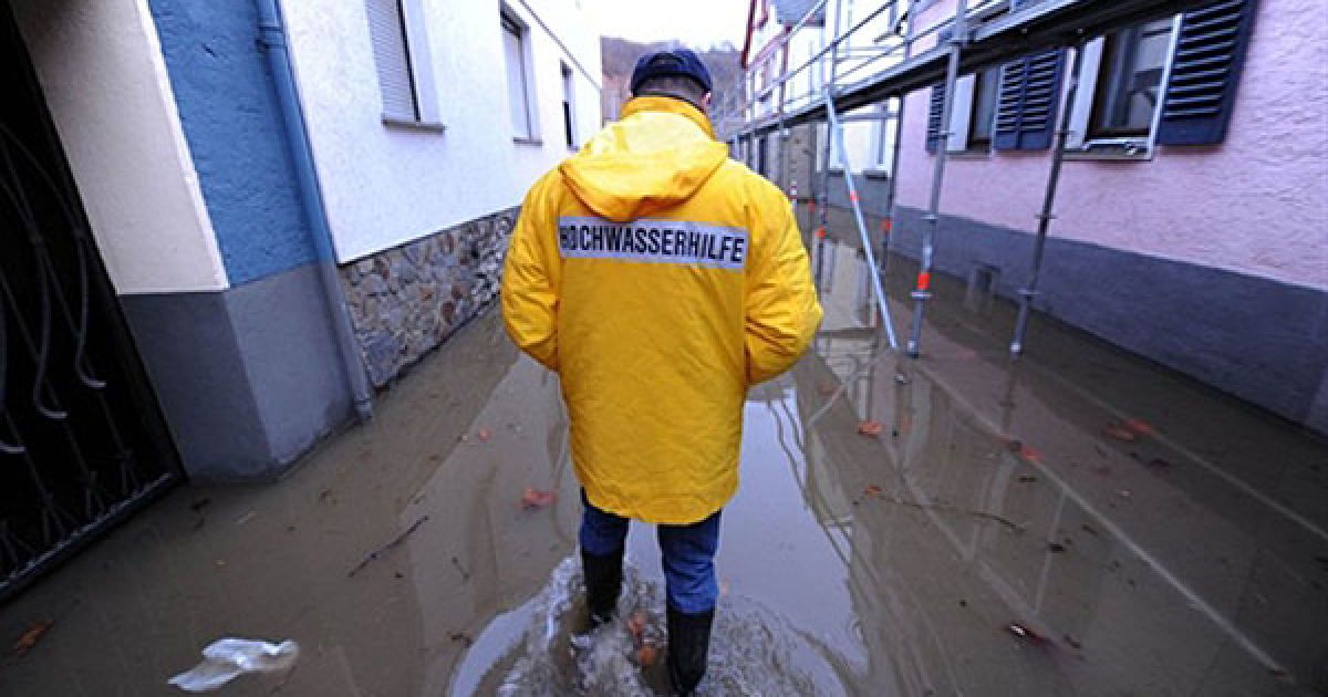 Найбільш складна ситуація зараз в Кобленці, на заході Німеччини, де Мозель впадає в Рейн. / © AFP