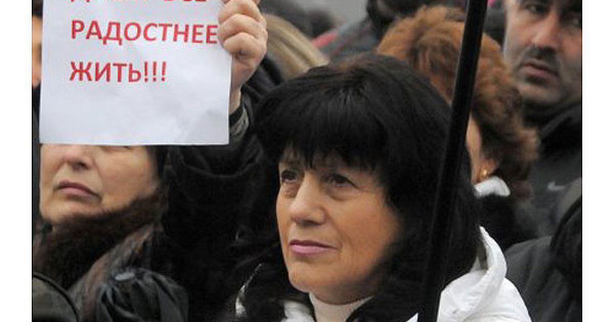 На підтримку акції протесту проти нового Податкового кодексу у Києві та в інших містах України вийшли на вулиці тисячі невдоволених підприємців. / © УНІАН