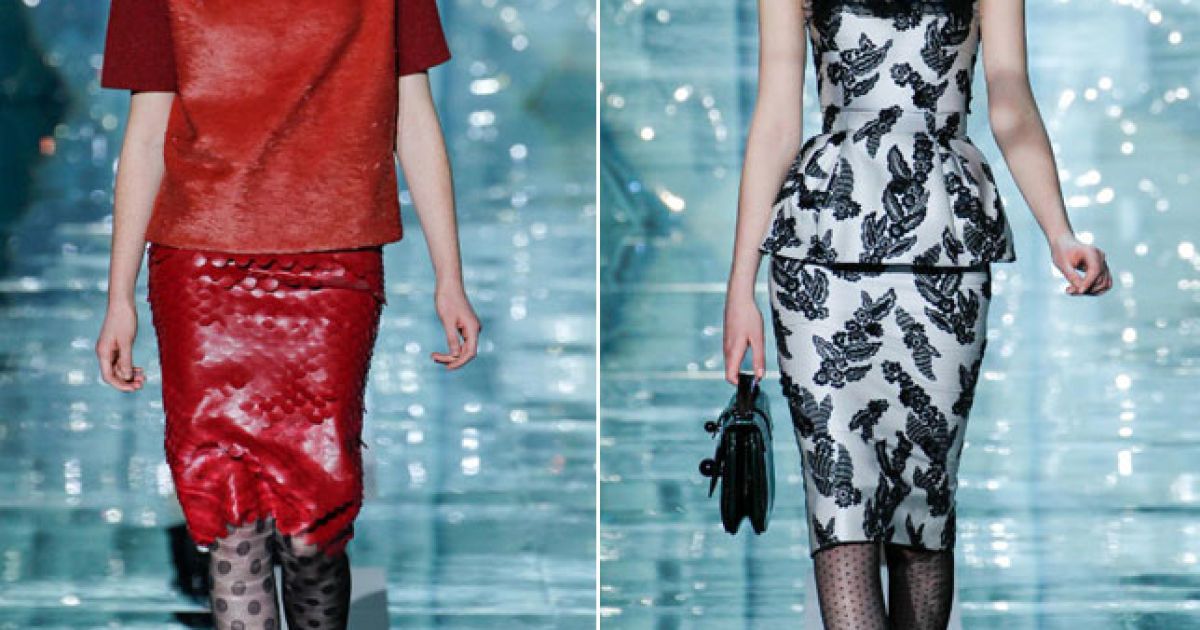 Показ осінньої колекції від Marc Jacobs на тижні моди Mercedes Benz у Нью-Йорку.