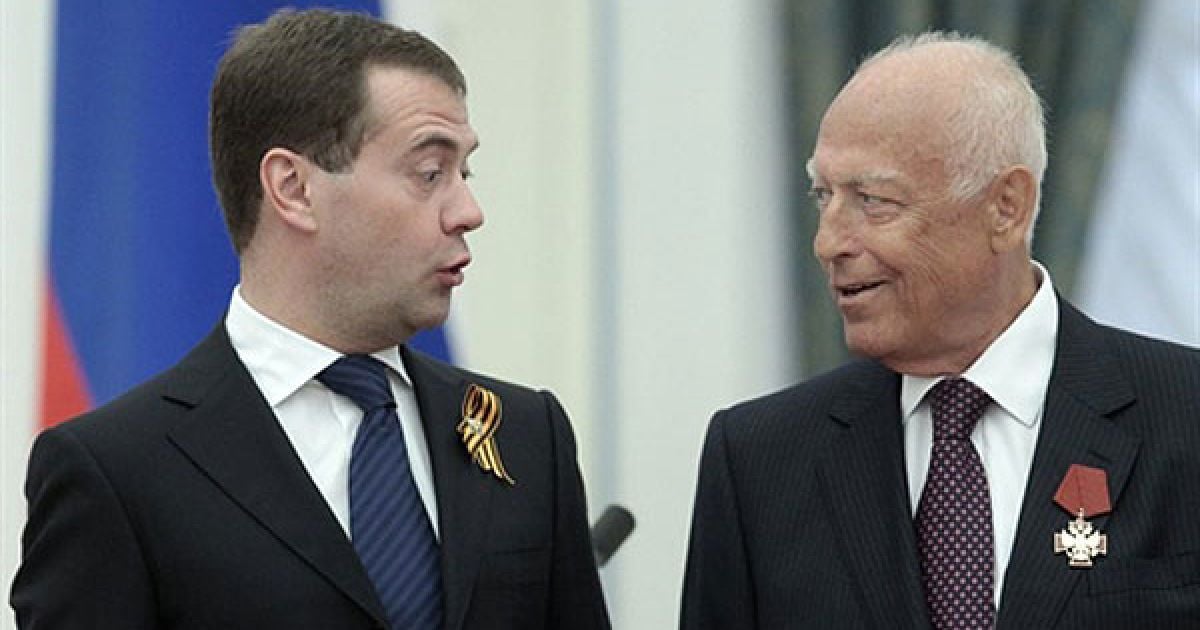 Віктор Черномирдін і Дмитро Мєдвєдєв. Москва, 2010 рік. / © AFP