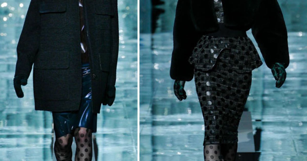 Показ осінньої колекції від Marc Jacobs на тижні моди Mercedes Benz у Нью-Йорку.