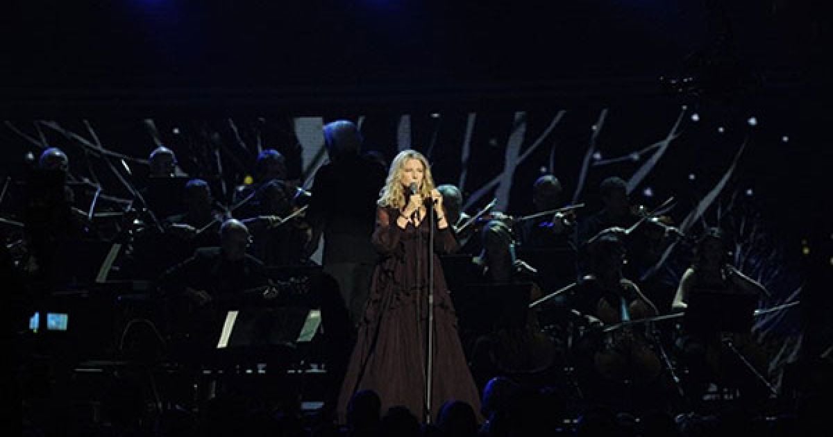 Виступ Барбари Стрейзанд на церемонії вручення музичної премії Grammy Awards 2011. / © AFP