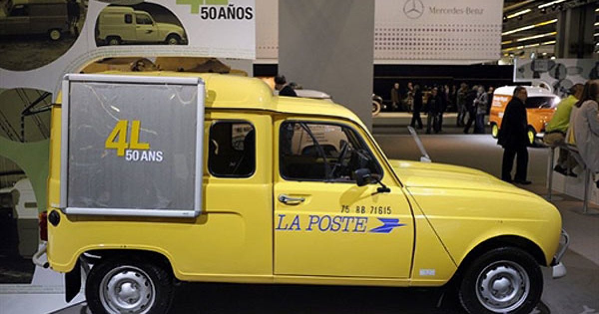 Поштовий автомобіль Renault 4L / © AFP