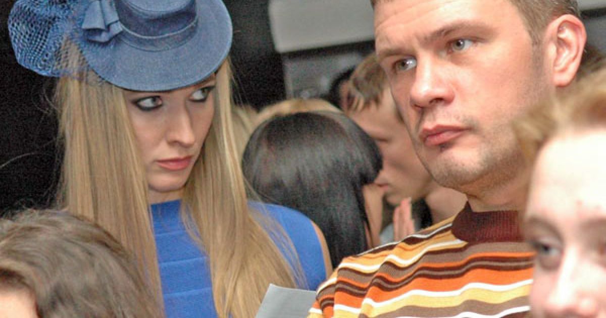Телеведуча Катя Осадча і продюсер Вадим Лисиця.