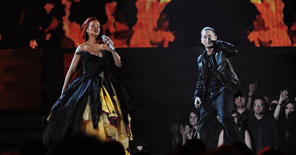 Виступ Ріанни та Емінема на церемонії вручення музичної премії Grammy Awards 2011 / © AFP