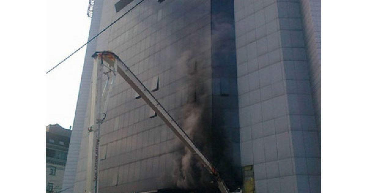 Причини пожежі та завдані збитки зараз встановлюють. / © Я - Корреспондент