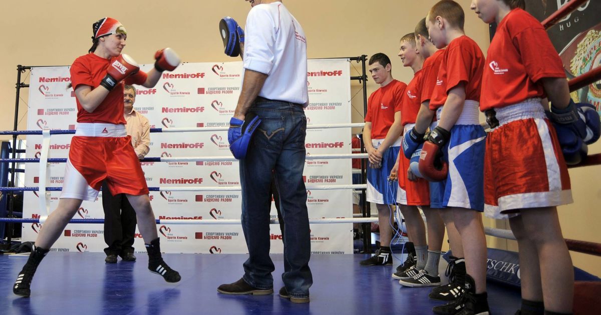Володимир Кличко провів у Києві майстер-клас для боксерів-початківців / © klitschko.com