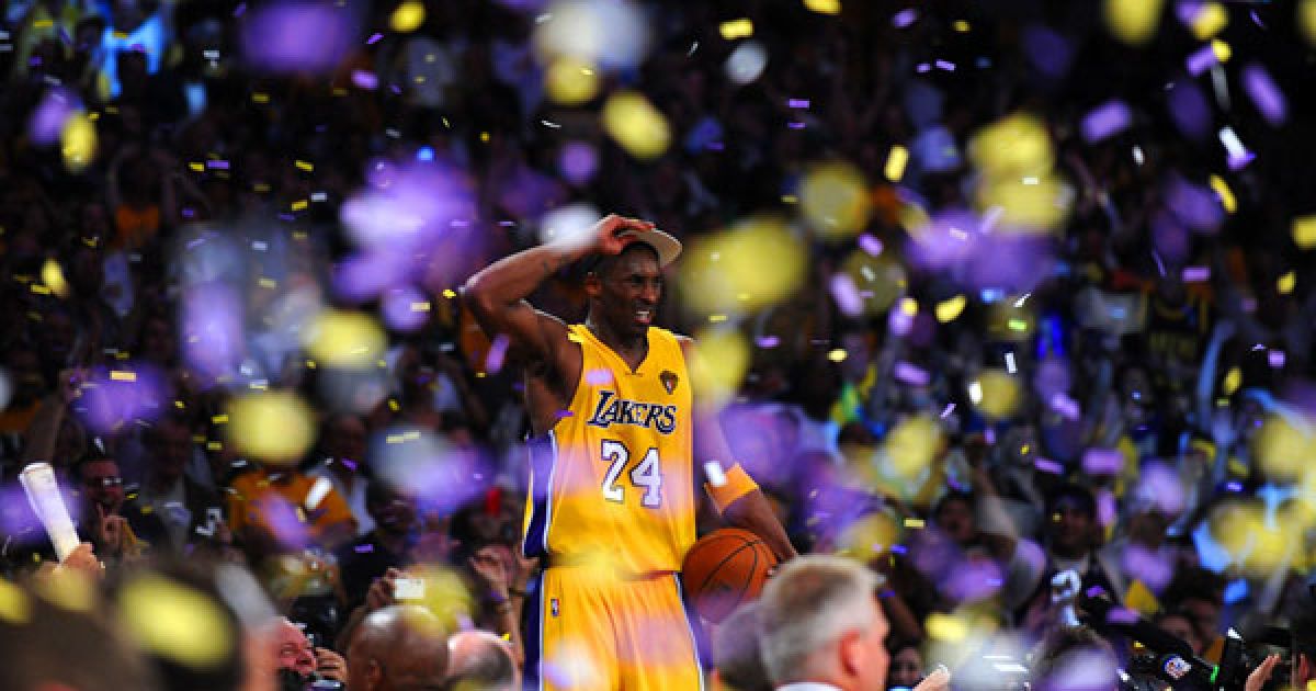 Кобі Брайант після перемоги "Lakers" над "Celtics" у чемпіонаті НБА. (Wally Skalij/Los Angeles Times) / © Los Angeles Times