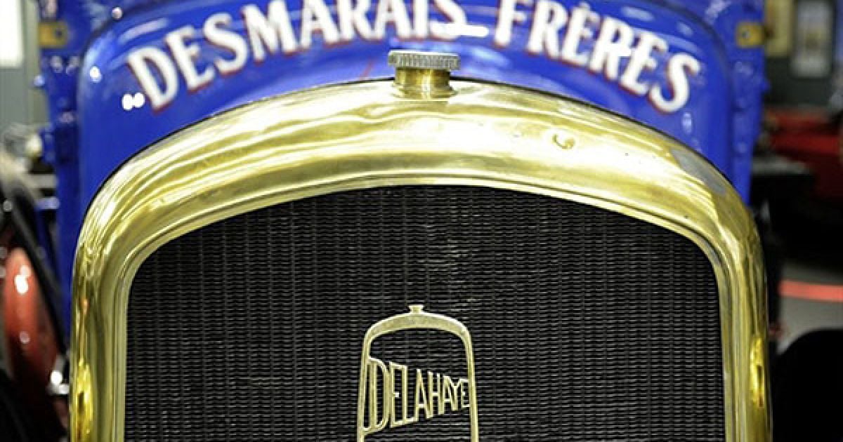 Решітка радіатора французької вантажівки Delahaye / © AFP