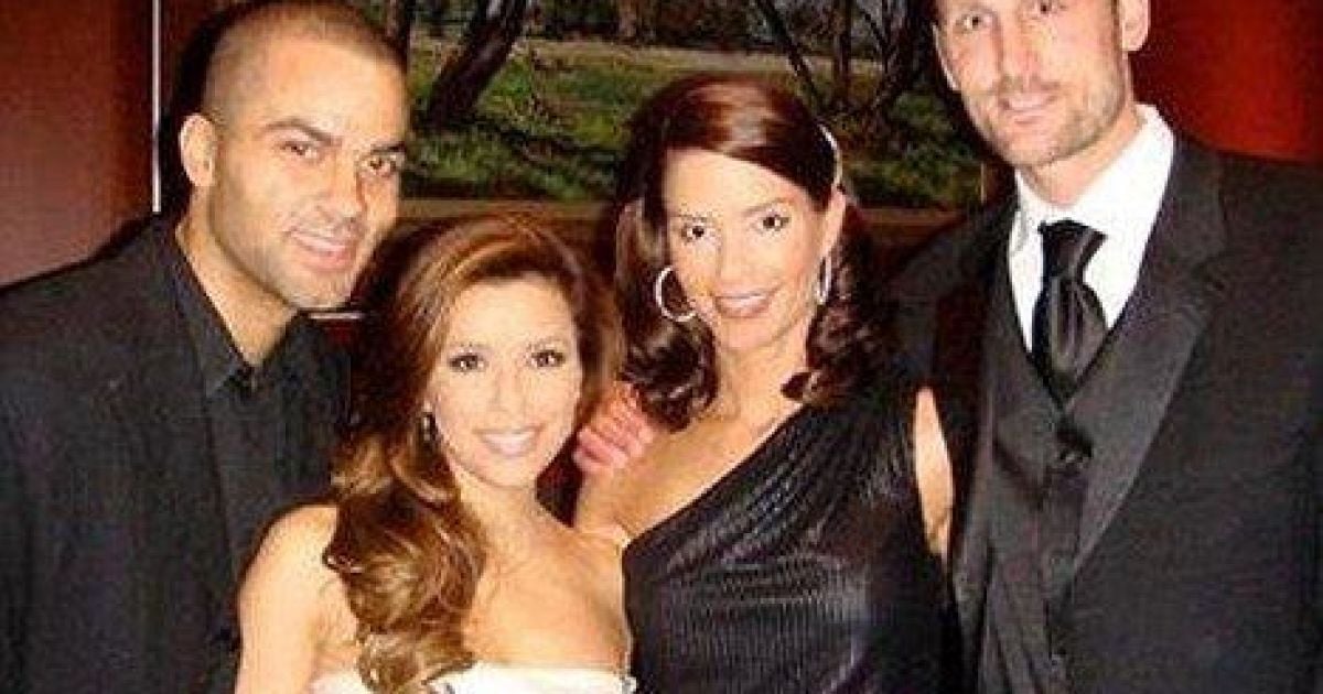 Тоні Паркер, Єва Лонгорія, Брент Беррі, Ерін Беррі