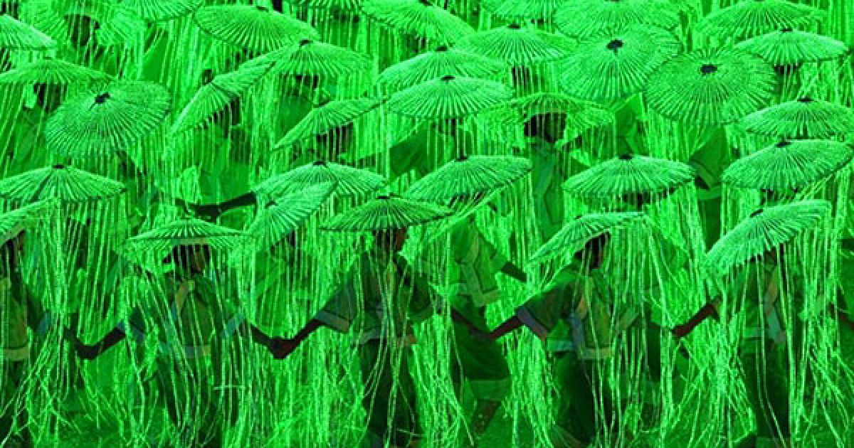 Урочиста церемонія відкриття 16-их Азіатських ігор у китайському місті Гуанчжоу. / © AFP