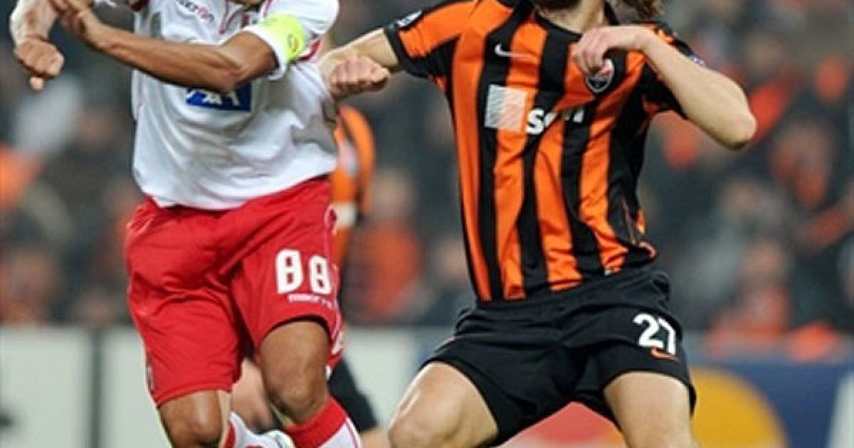 ФК "Шахтар" переміг "Спортинг Брага" з рахунком 2:0 і вийшов у плей-офф Ліги чемпіонів / © AFP