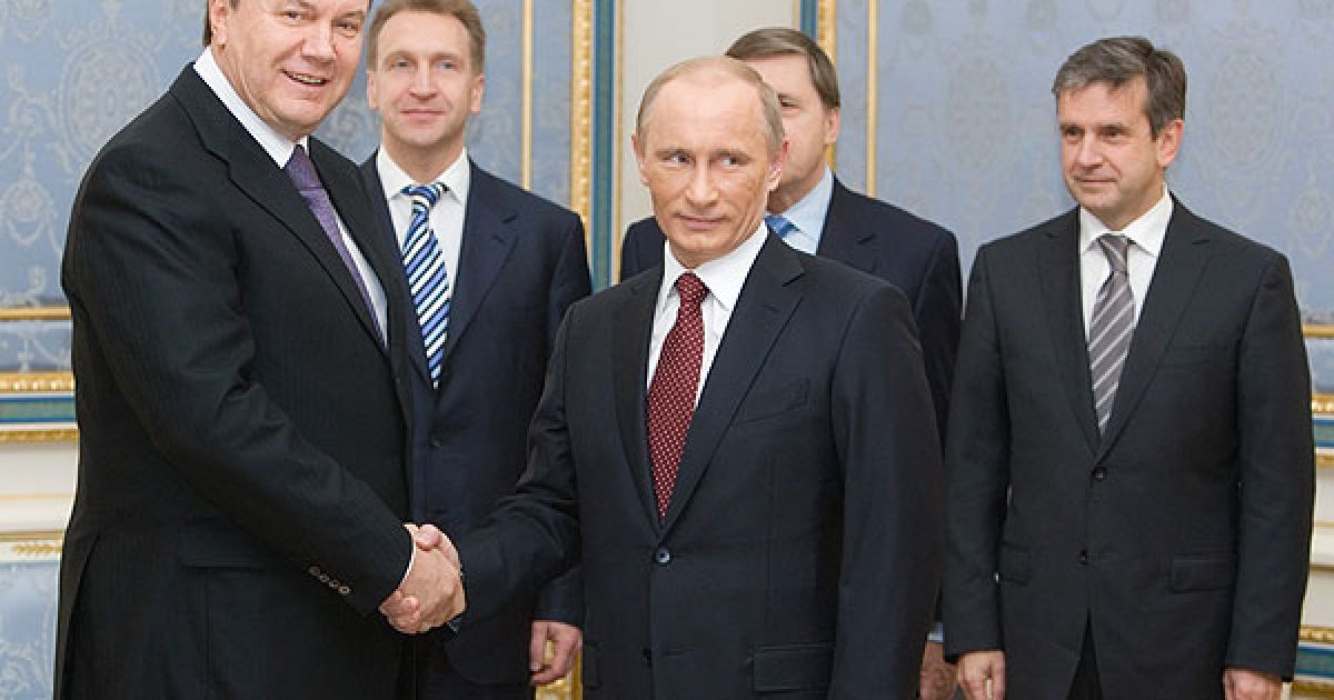 Зустріч президента України Віктора Януковча і прем&rsquo;єр-міністра РФ Володимира Путіна / © President.gov.ua