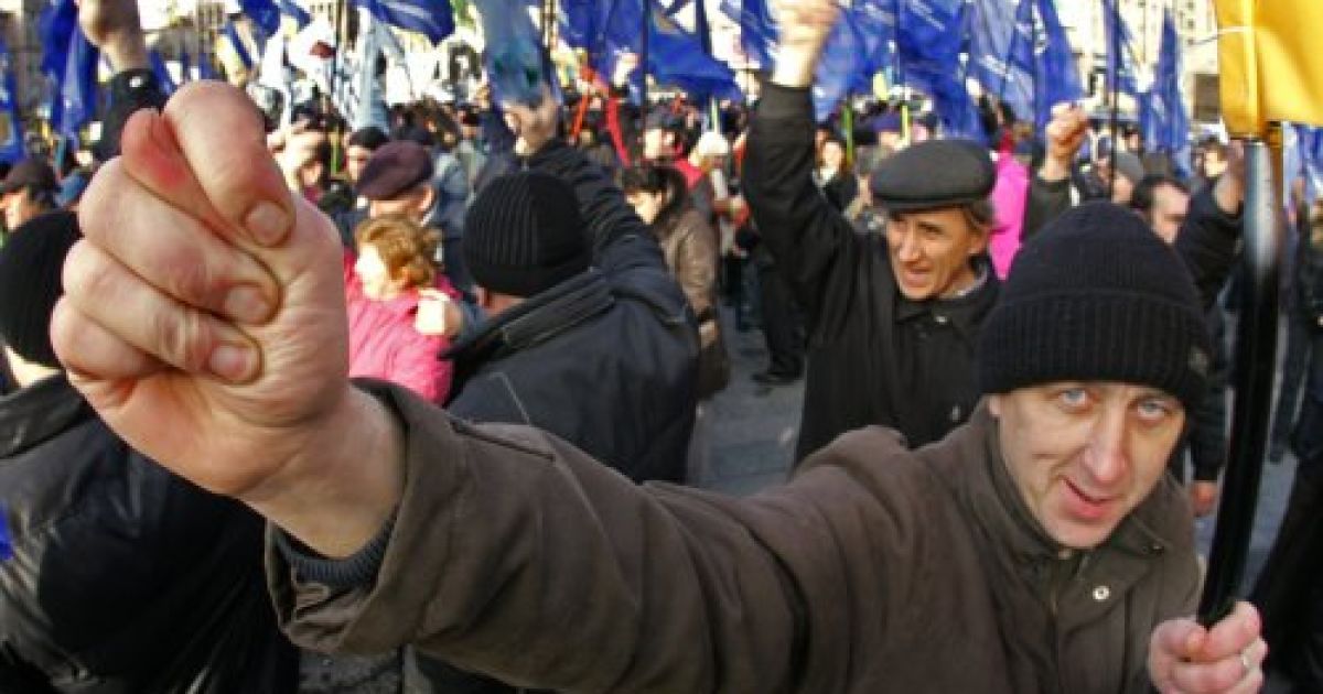 Окружний адмінсуд Києва заборонив проведення мітингів у центрі міста з 22 по 26 листопада. / © УНІАН