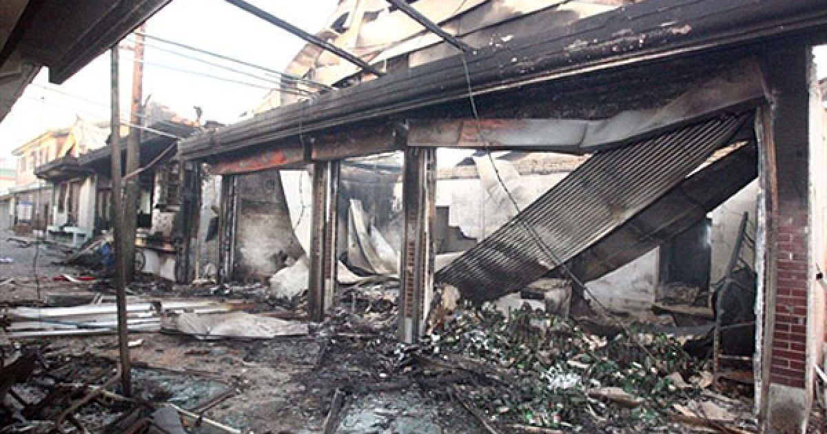 Крім того, Північна Корея поклала частину провини за обстріл острова Енпхендо на США, відзначивши роль Сполучених Штатів у створенні "незаконного" кордону за підсумками Корейської війни 1950-1953 років. / © AFP